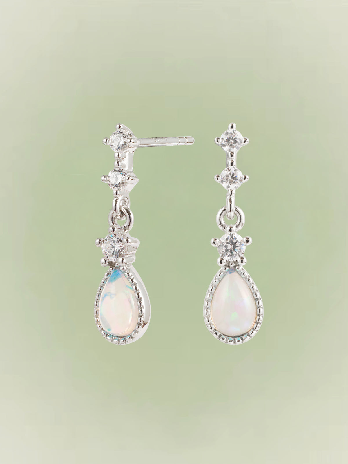 Starlight Opal Earrings