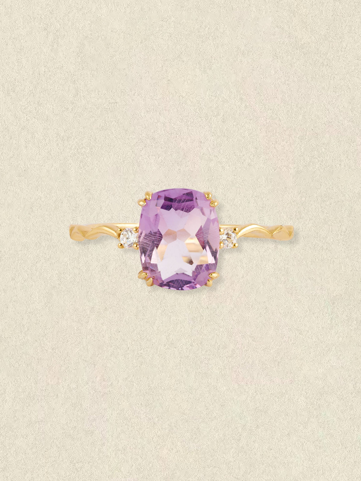 Lunar Amethyst Ring