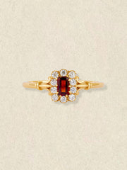 Adeline Garnet Ring