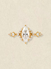 Cupid Moissanite Band