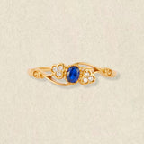 Celeste Bloom Sapphire Ring