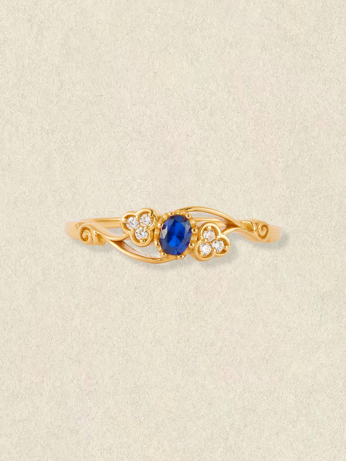 Celeste Bloom Sapphire Ring