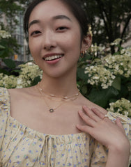 Lune Pearl Ring - CAMELLIA US 5
