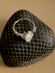 Cupid Moissanite Band - CAMELLIA 5 US Silver