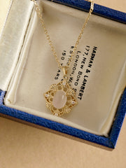 Capri Moonstone Necklace - CAMELLIA