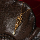 Nocturne Opal Pearl Necklace