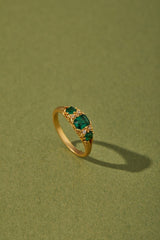 Emerald Path Ring - CAMELLIA 5