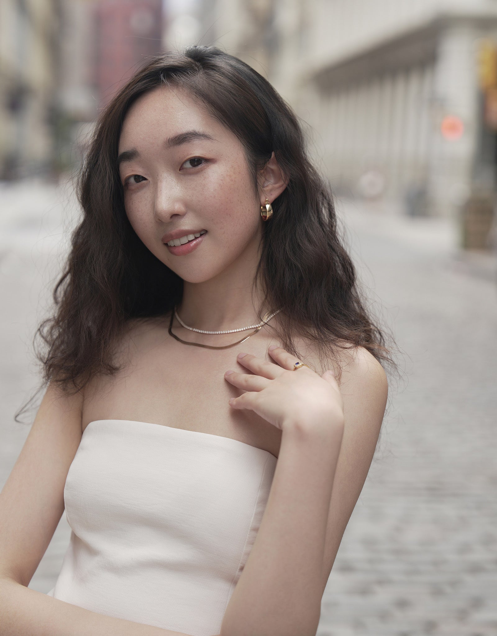 Eťa Hoops - CAMELLIA Gold