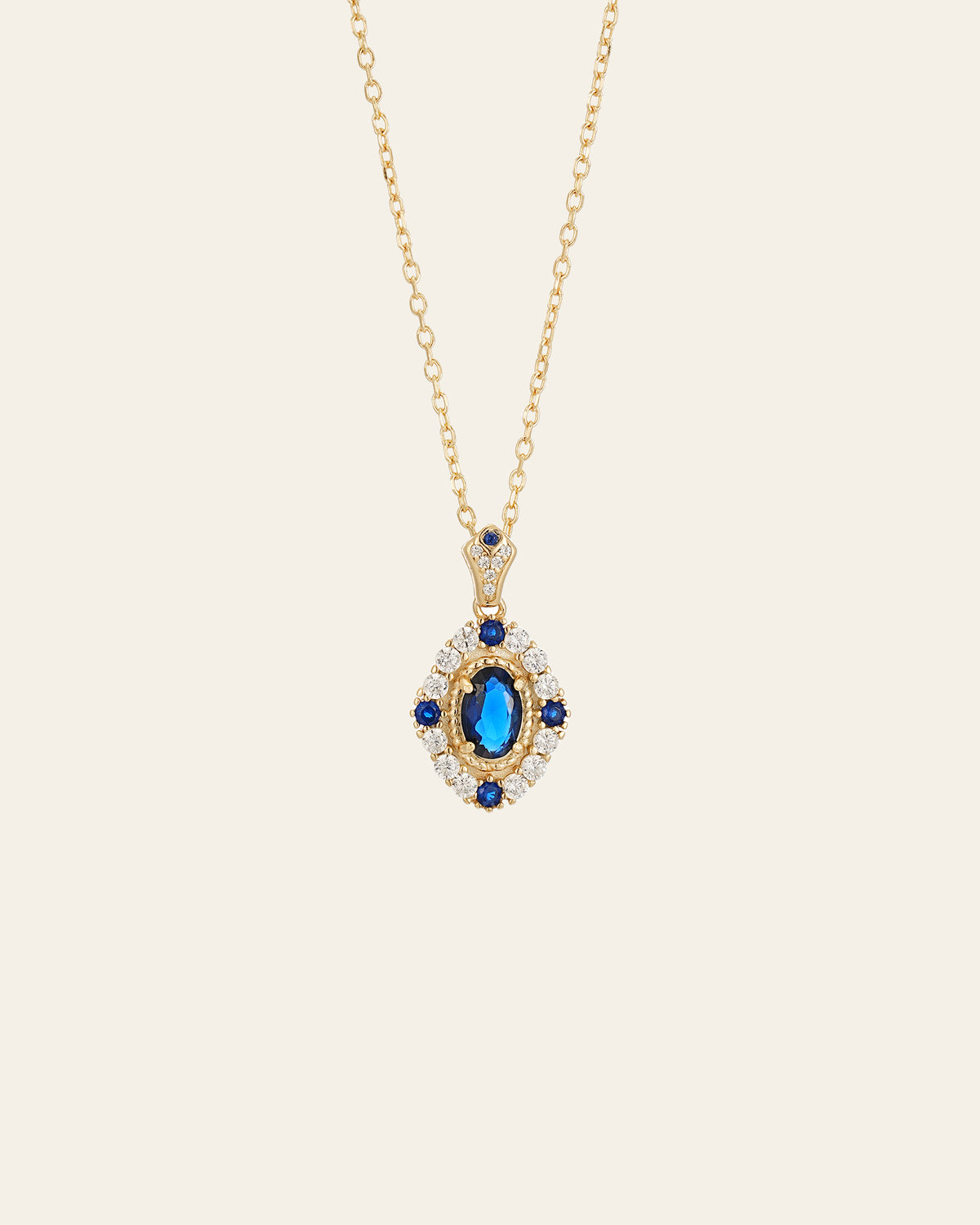 Eta Sapphire Necklace