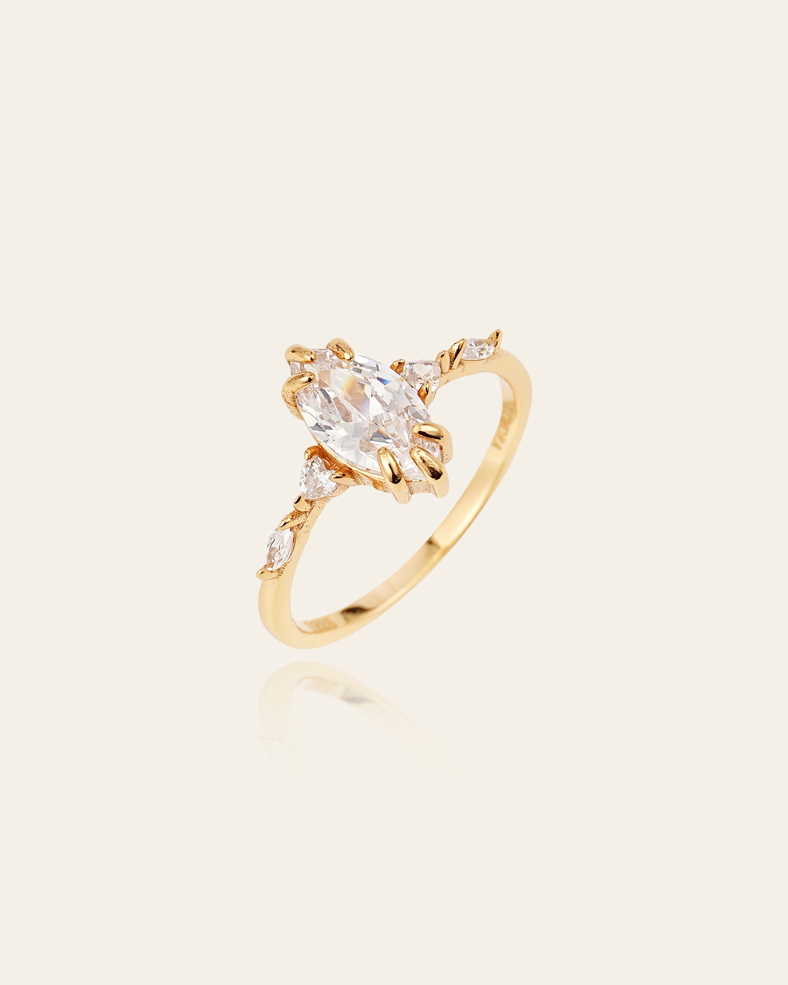 Celeste Whisper Ring - CAMELLIA 6