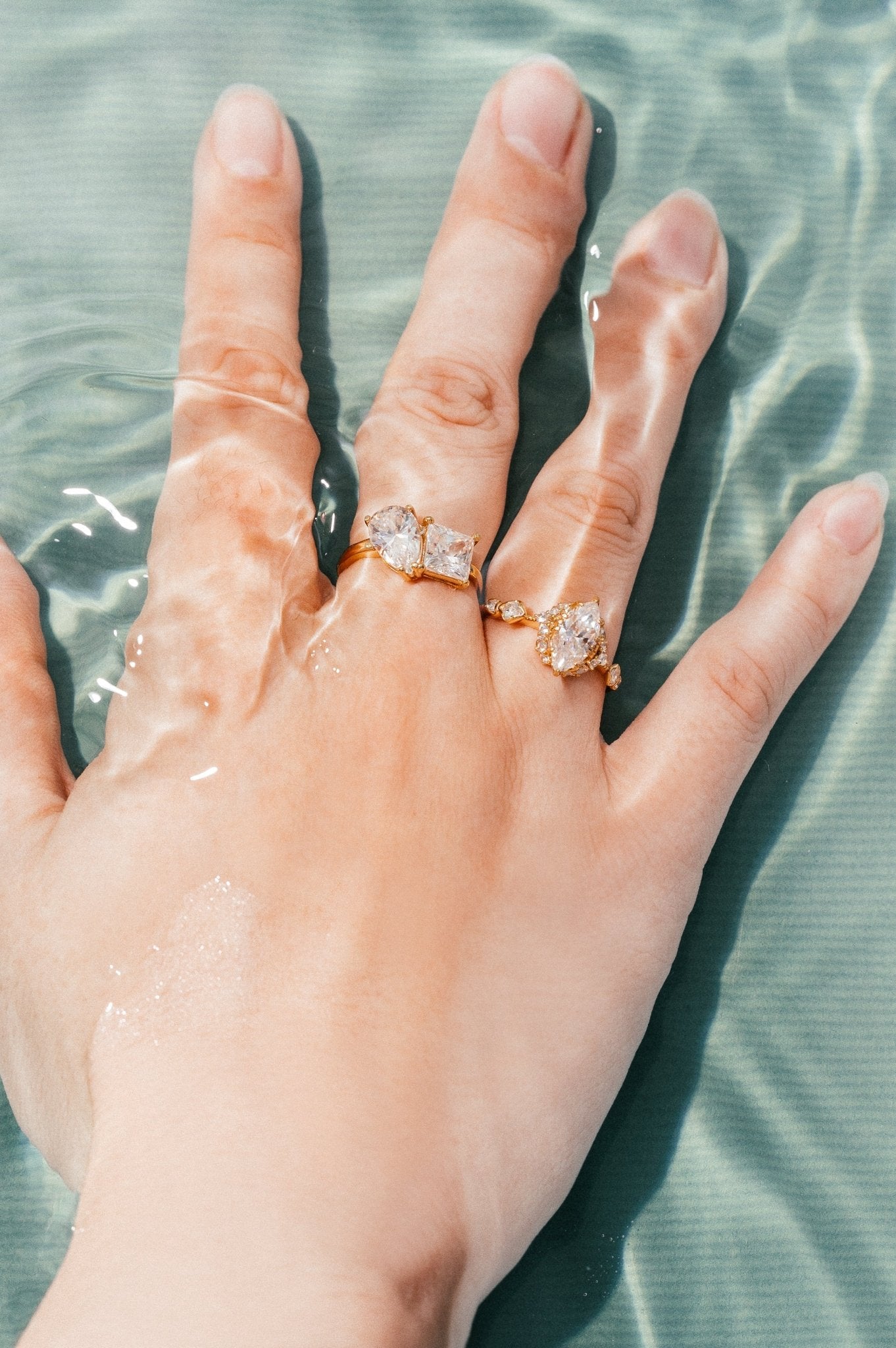 Etheral Moissanite Band - CAMELLIA 5 US