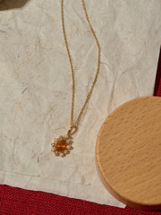 Amber Blossom Necklace
