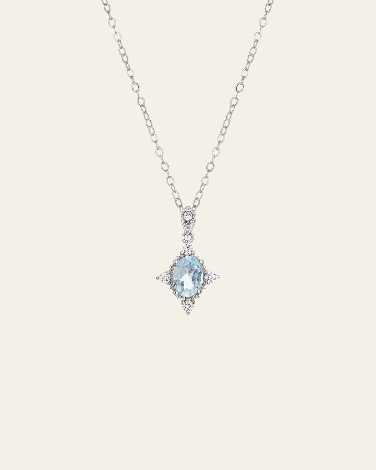 Mia Blue Topaz Necklace