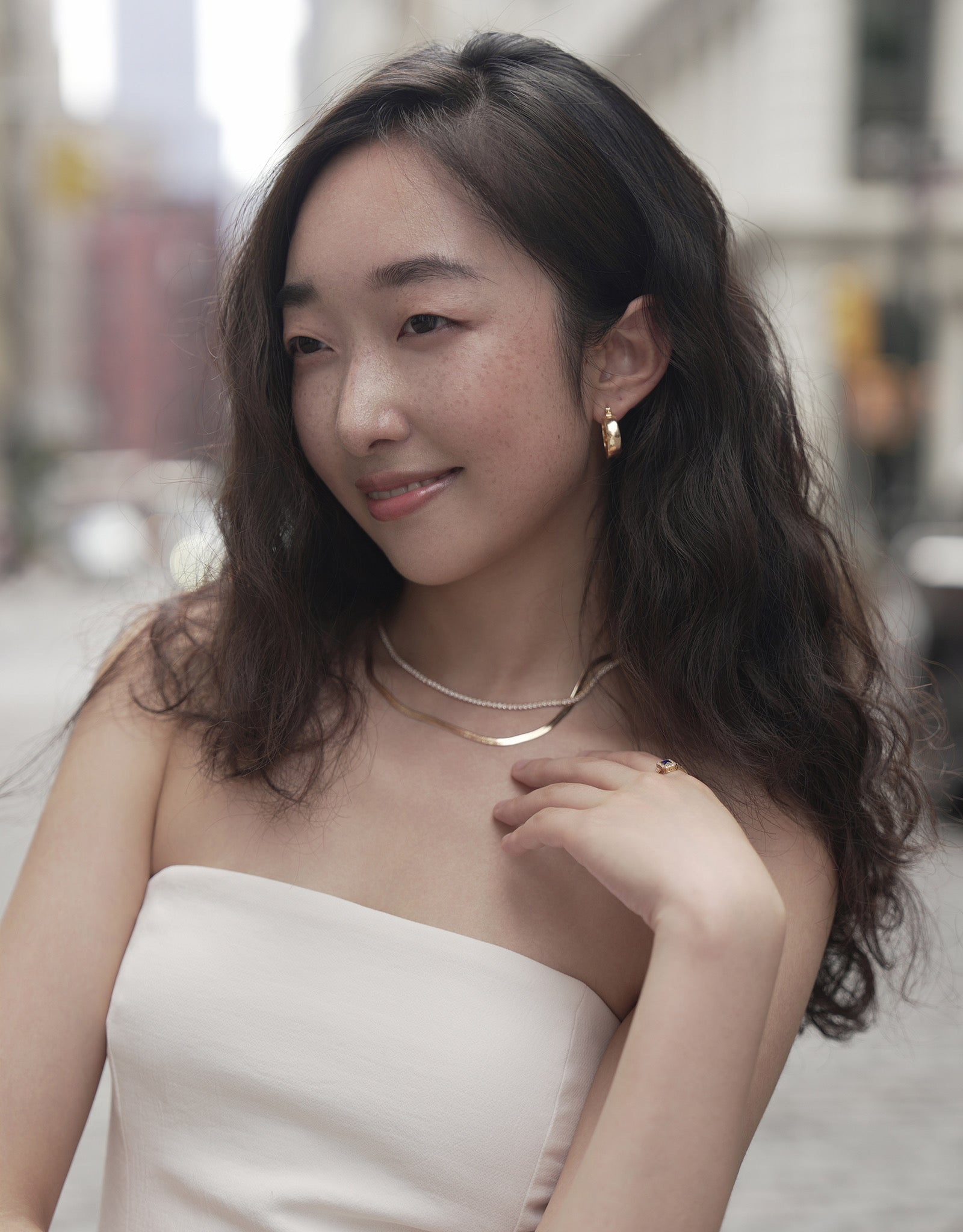 Eťa Hoops - CAMELLIA Gold