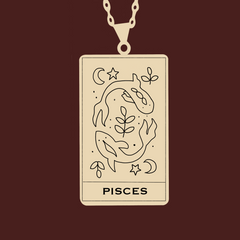 Pisces Astrology Necklace