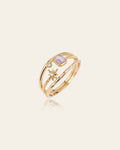 Amethyst Orbit Ring - CAMELLIA 5