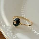 Noir Stella Onyx Ring - CAMELLIA 6