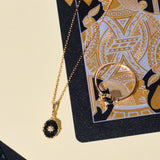 Noir Stella Onyx Jewelry Set
