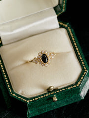 Black Dahlia Ring - CAMELLIA 5