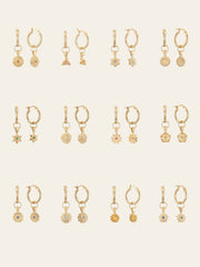 Elsa Birth Month Earrings - CAMELLIA January