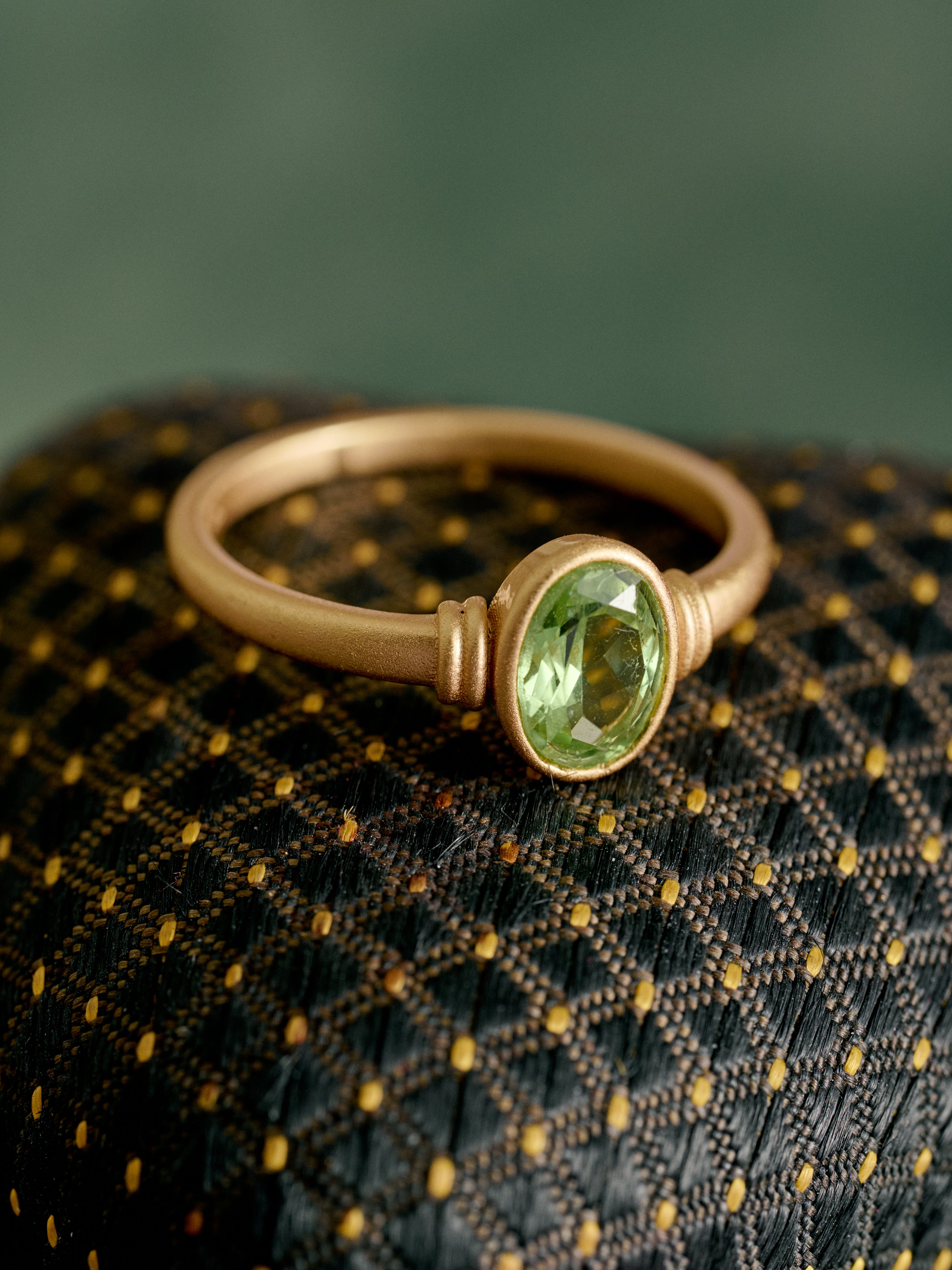 Eden Peridot Ring