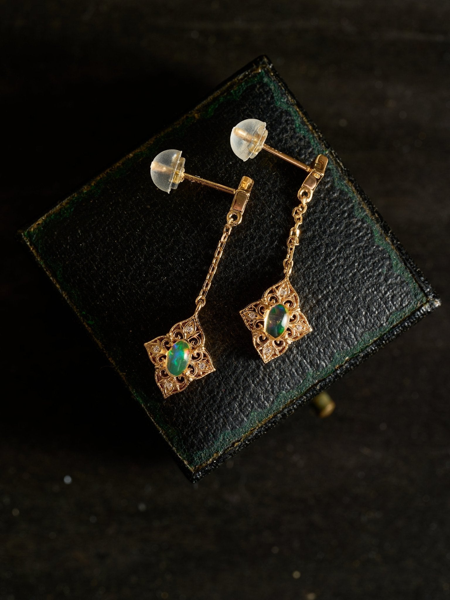 Aurielle Opal Jewelry Set - CAMELLIA