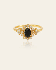 Black Dahlia Ring - CAMELLIA 5