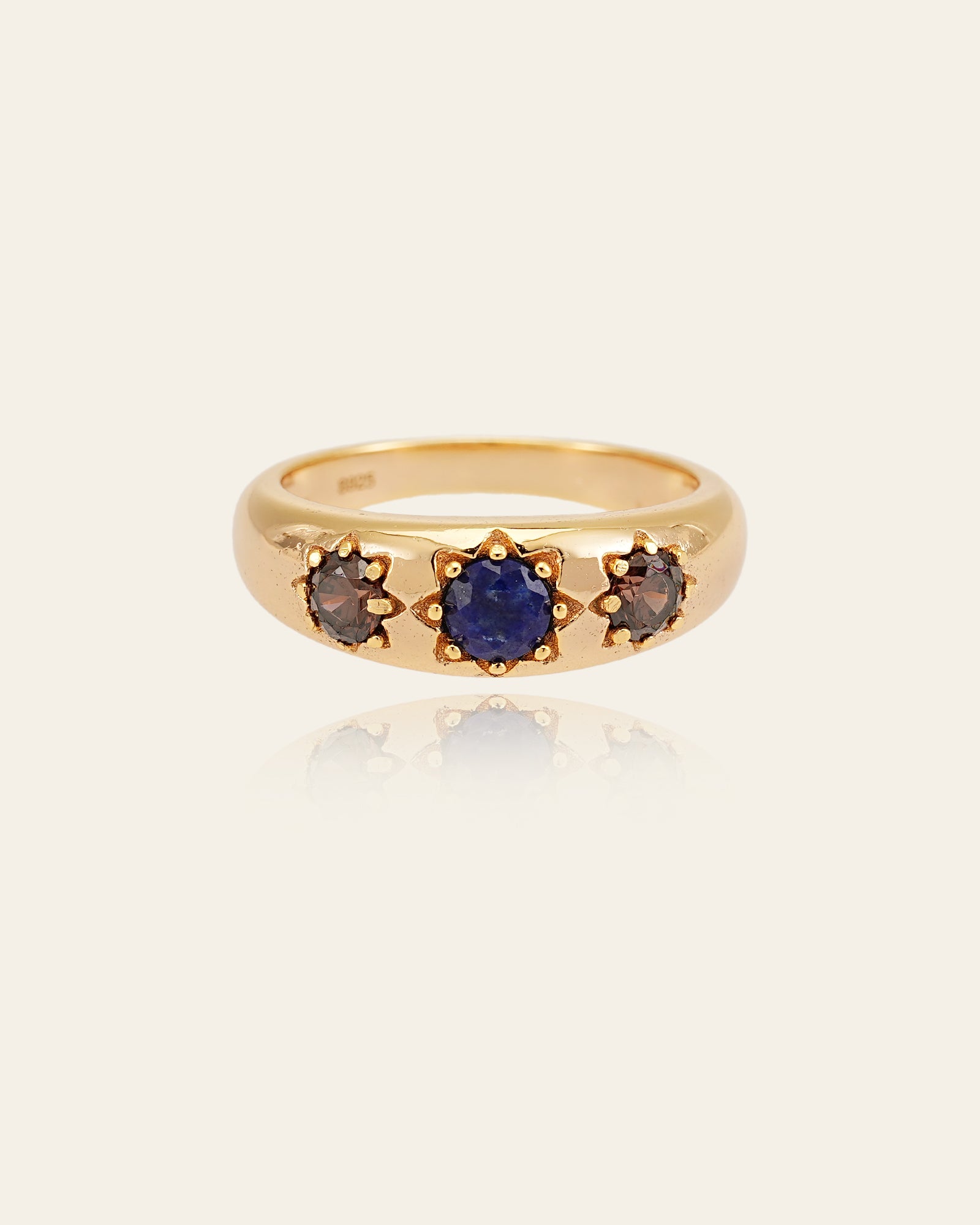 Savannah Lapis Lazuli Ring - CAMELLIA 5