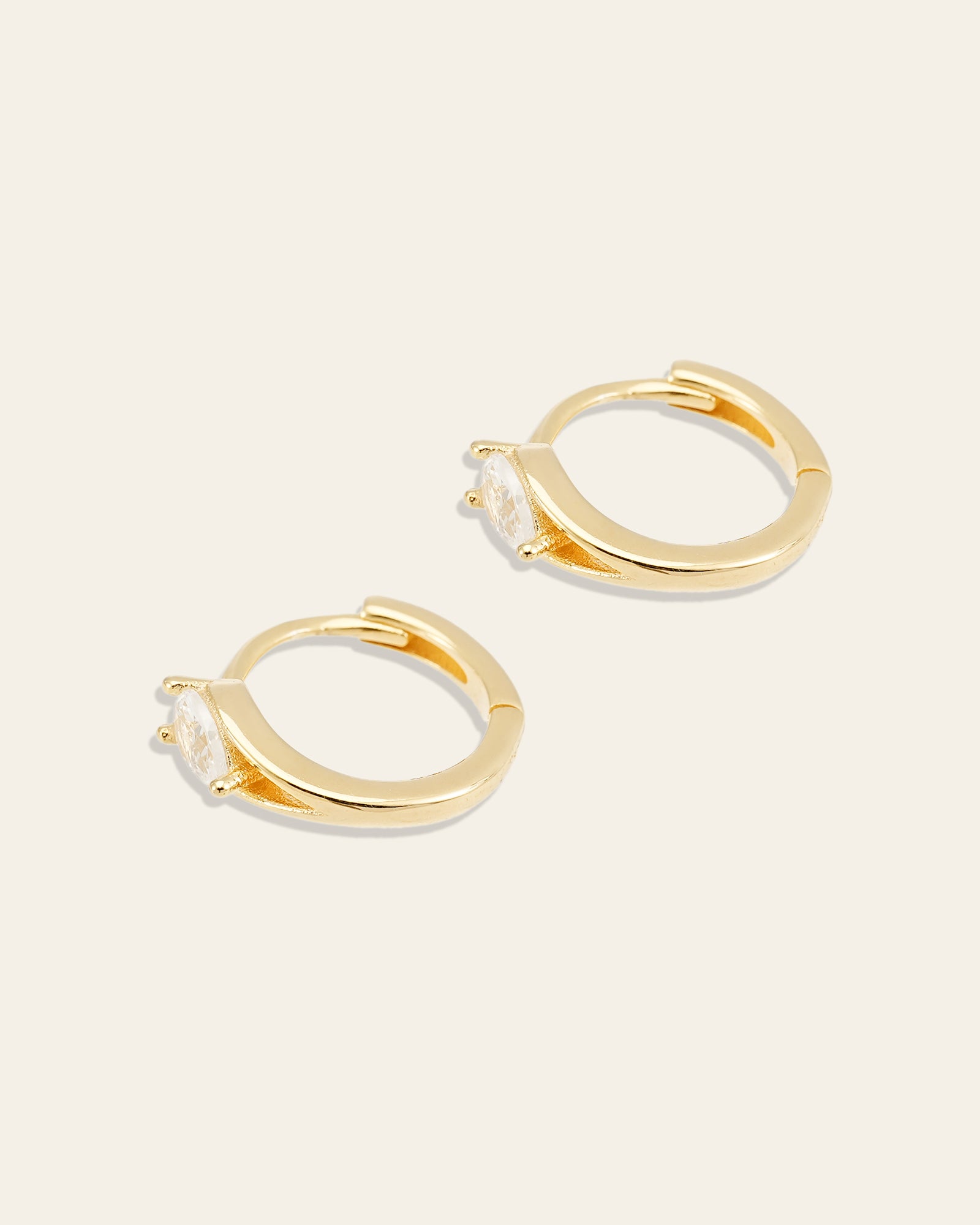 Lena Hoops - CAMELLIA