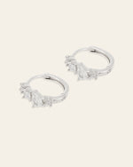 Quillie Cz Hoops - CAMELLIA Gold