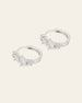 Quillie Cz Hoops - CAMELLIA Gold