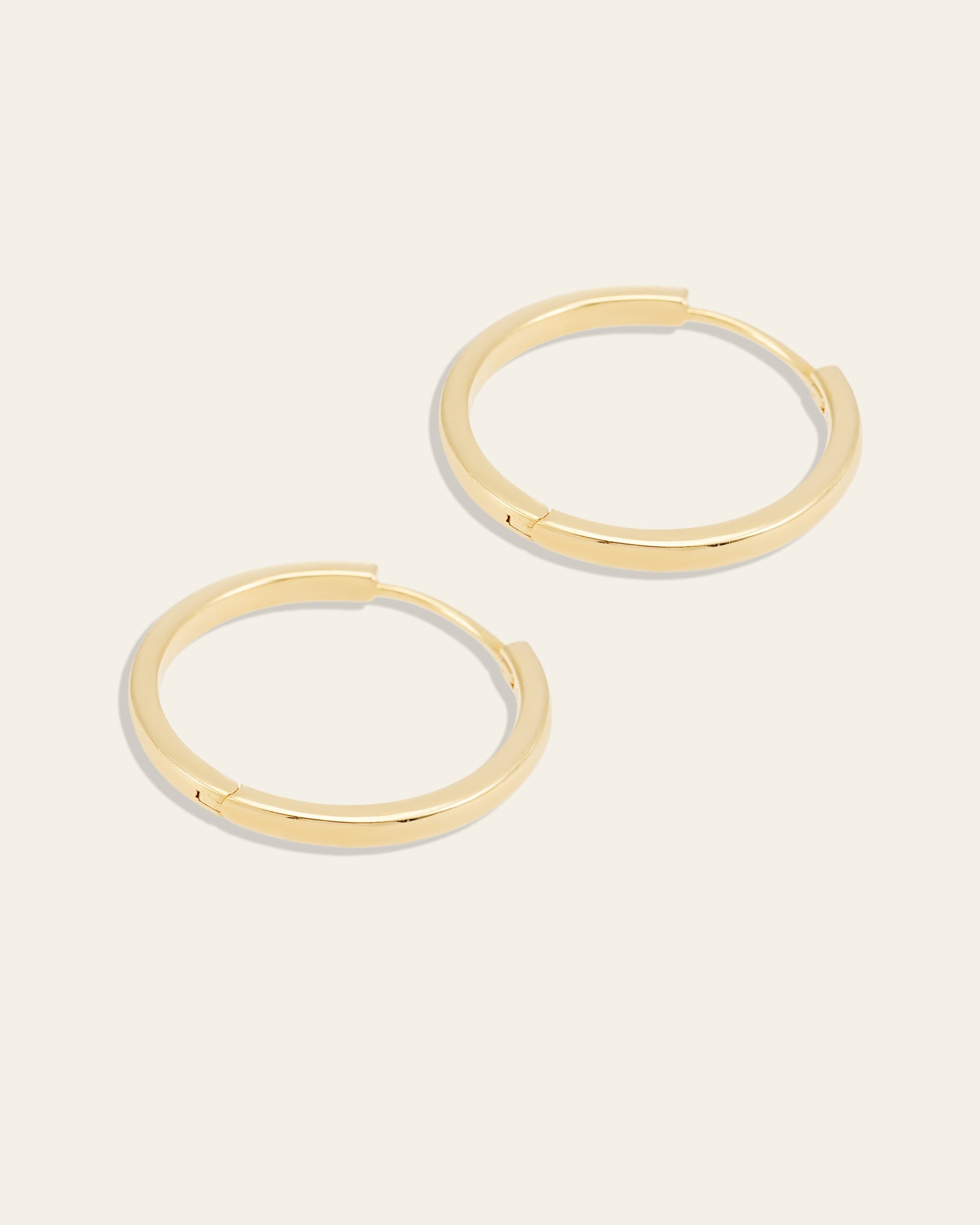25mm Mother Hoops - CAMELLIA Silver