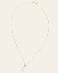 Alyssa Barquoe Pearl Necklace - CAMELLIA