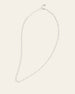 Figaro Chain Necklace - CAMELLIA White Gold