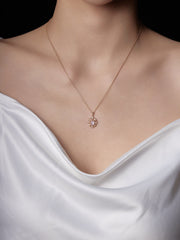 Capri Moonstone Necklace - CAMELLIA
