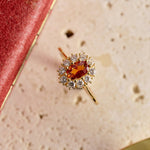 Garnet Couronne Ring - CAMELLIA 6