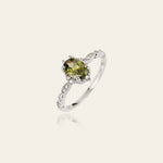 Verdure Peridot Ring - CAMELLIA 6