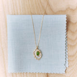 Laurel Peridot Necklace