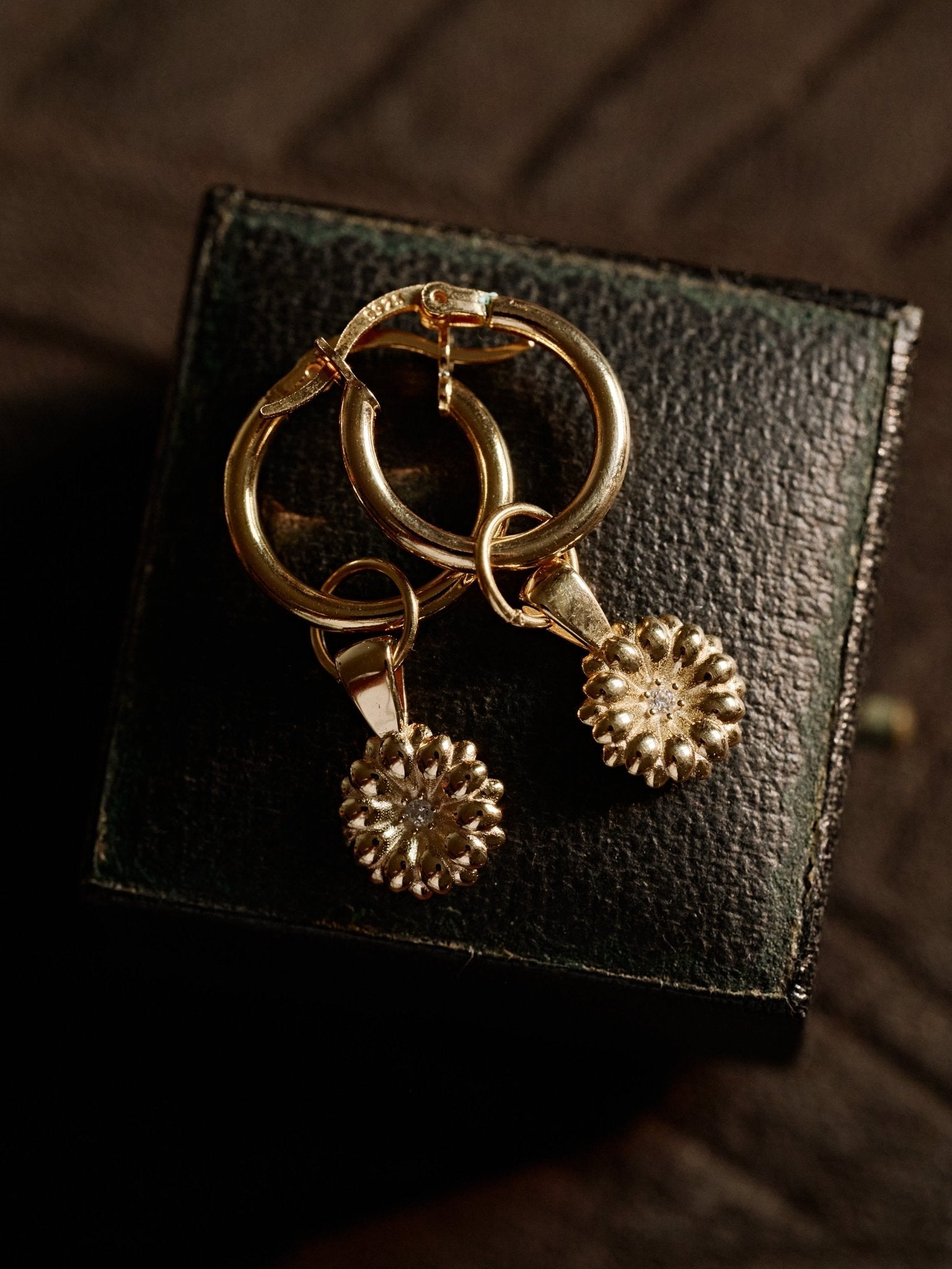 Elsa Birth Month Earrings - CAMELLIA January