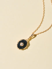 Noir Stella Onyx Necklace