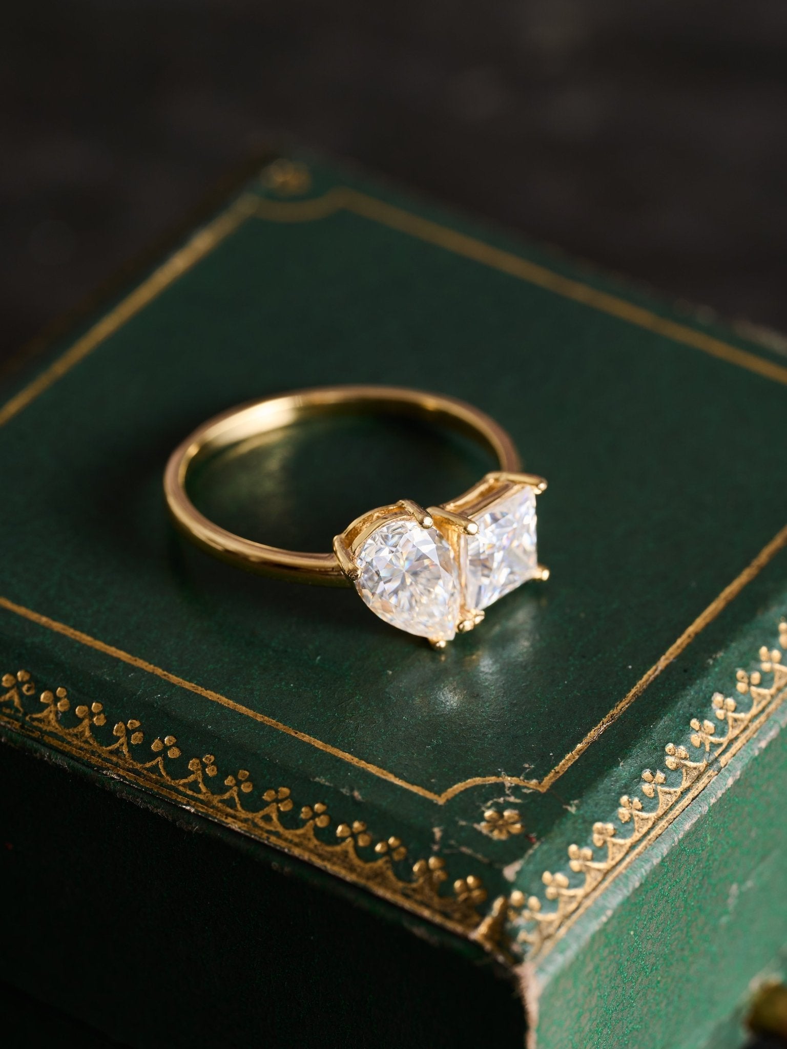 Etheral Moissanite Band - CAMELLIA 5 US
