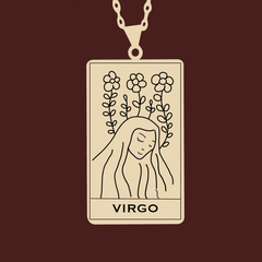 Virgo Astrology Necklace