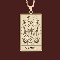 Gemini Astrology Necklace