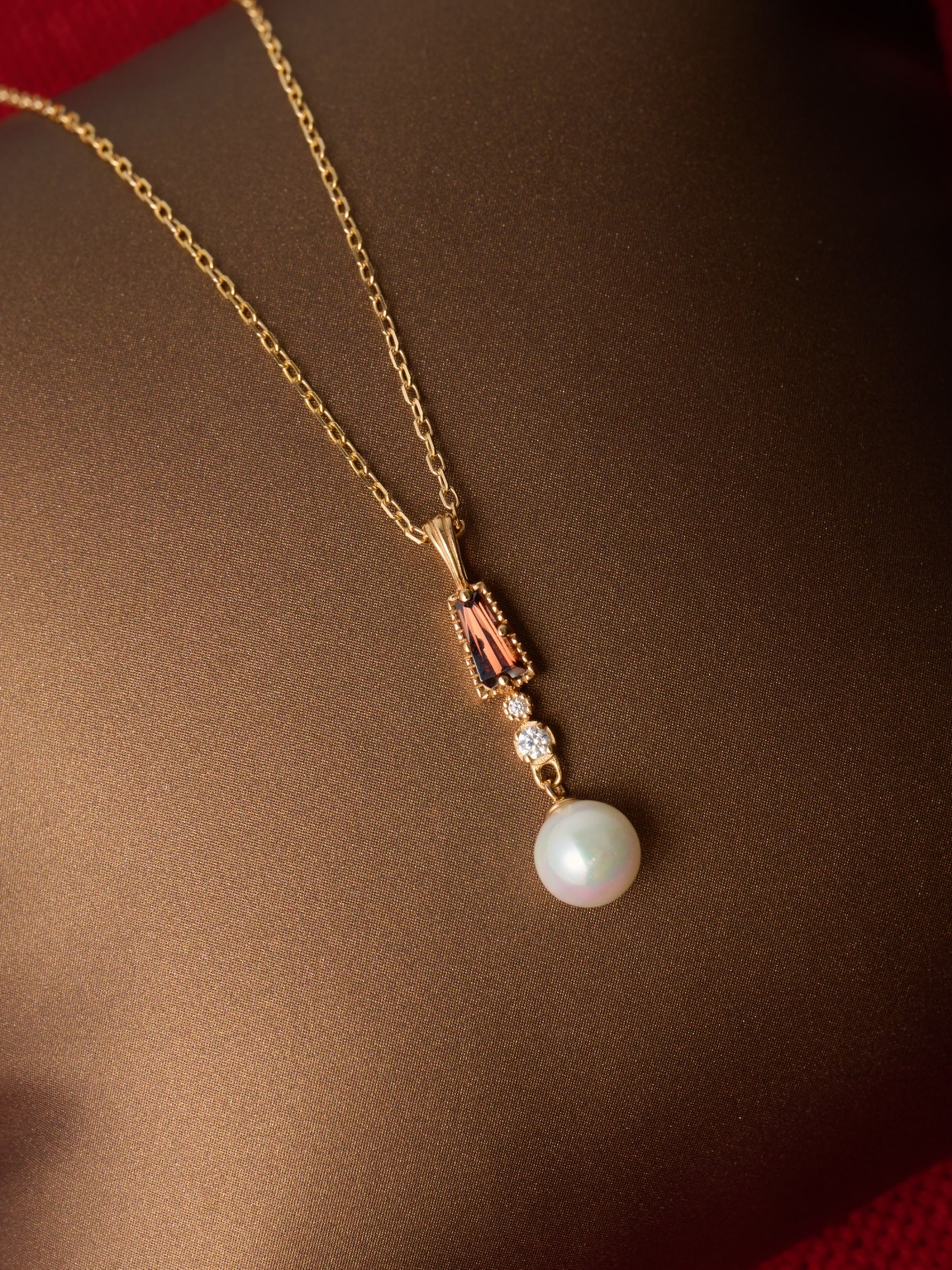 Amber Keepsake Necklace