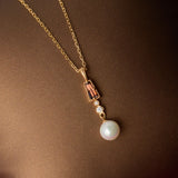 Amber Keepsake Necklace