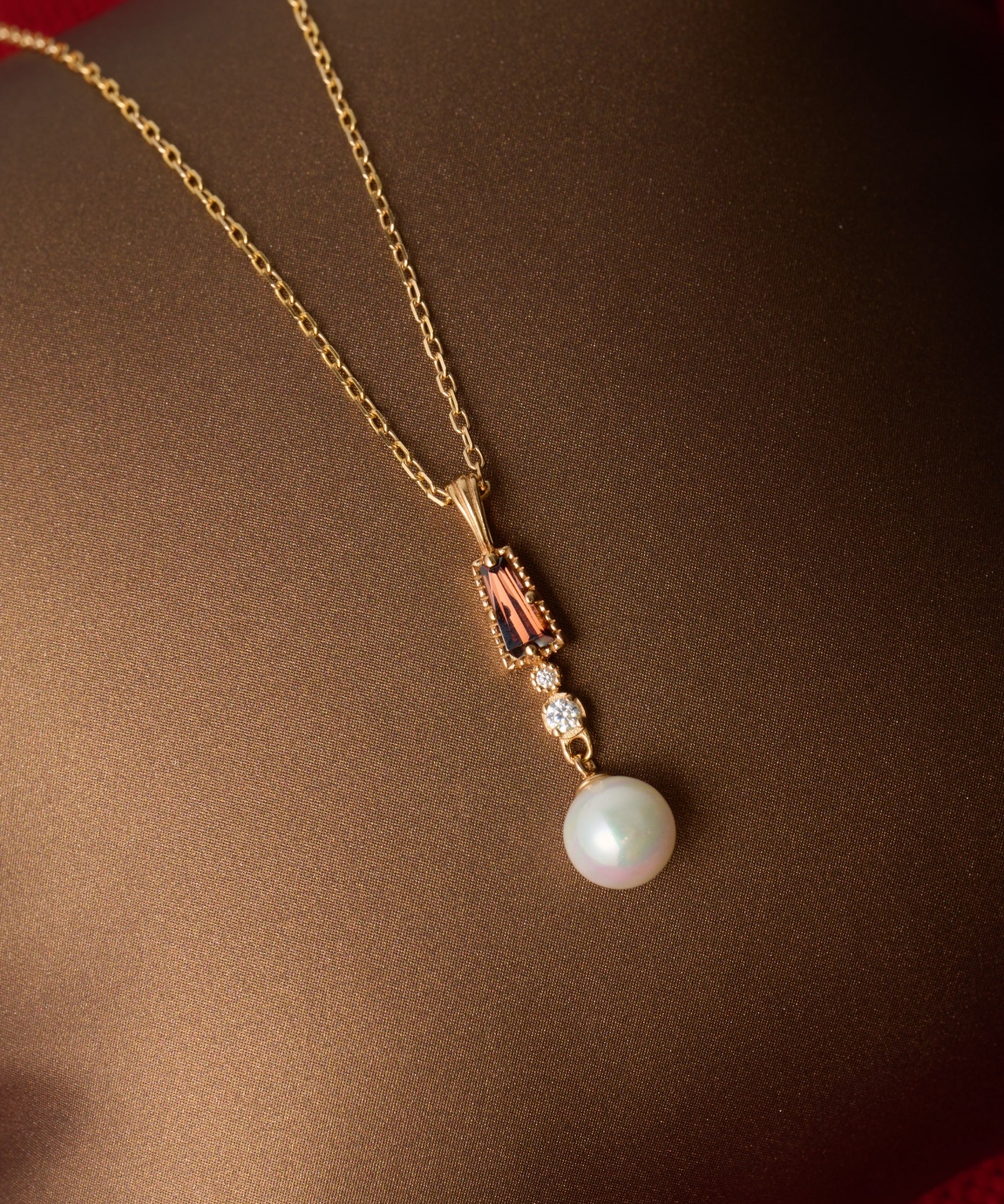 Amber Keepsake Necklace