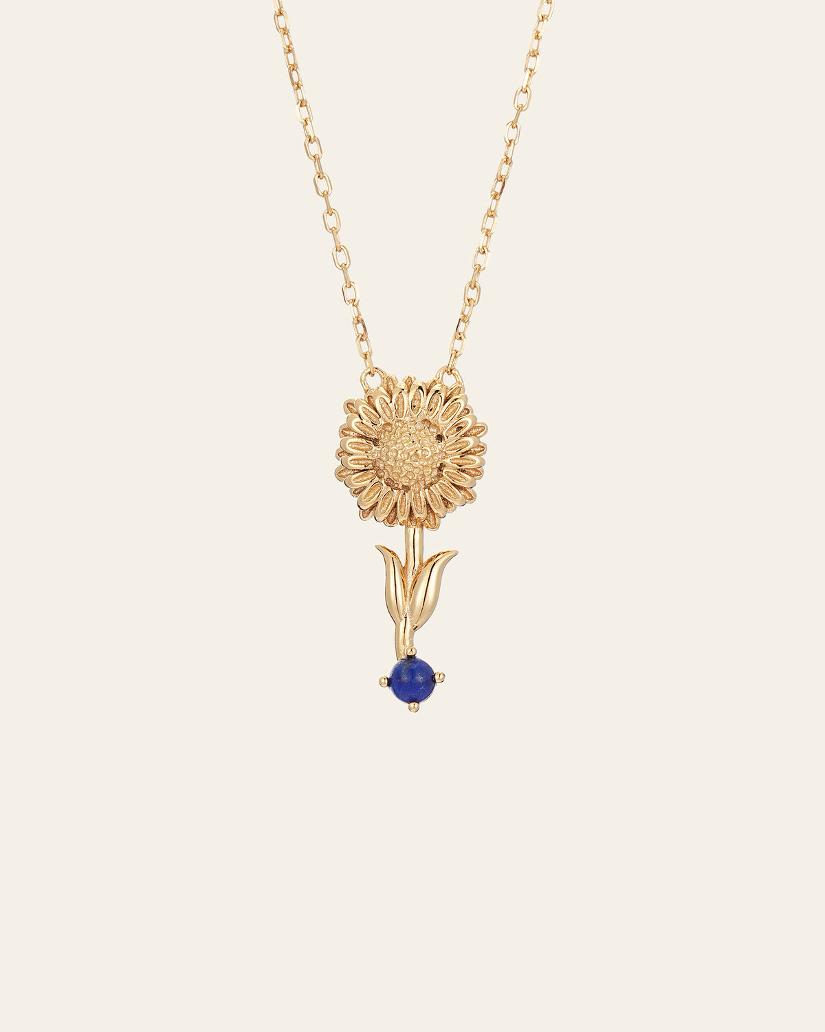 Nerissa December Holly Lapis Lazuli Necklace