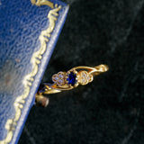 Celeste Bloom Sapphire Ring