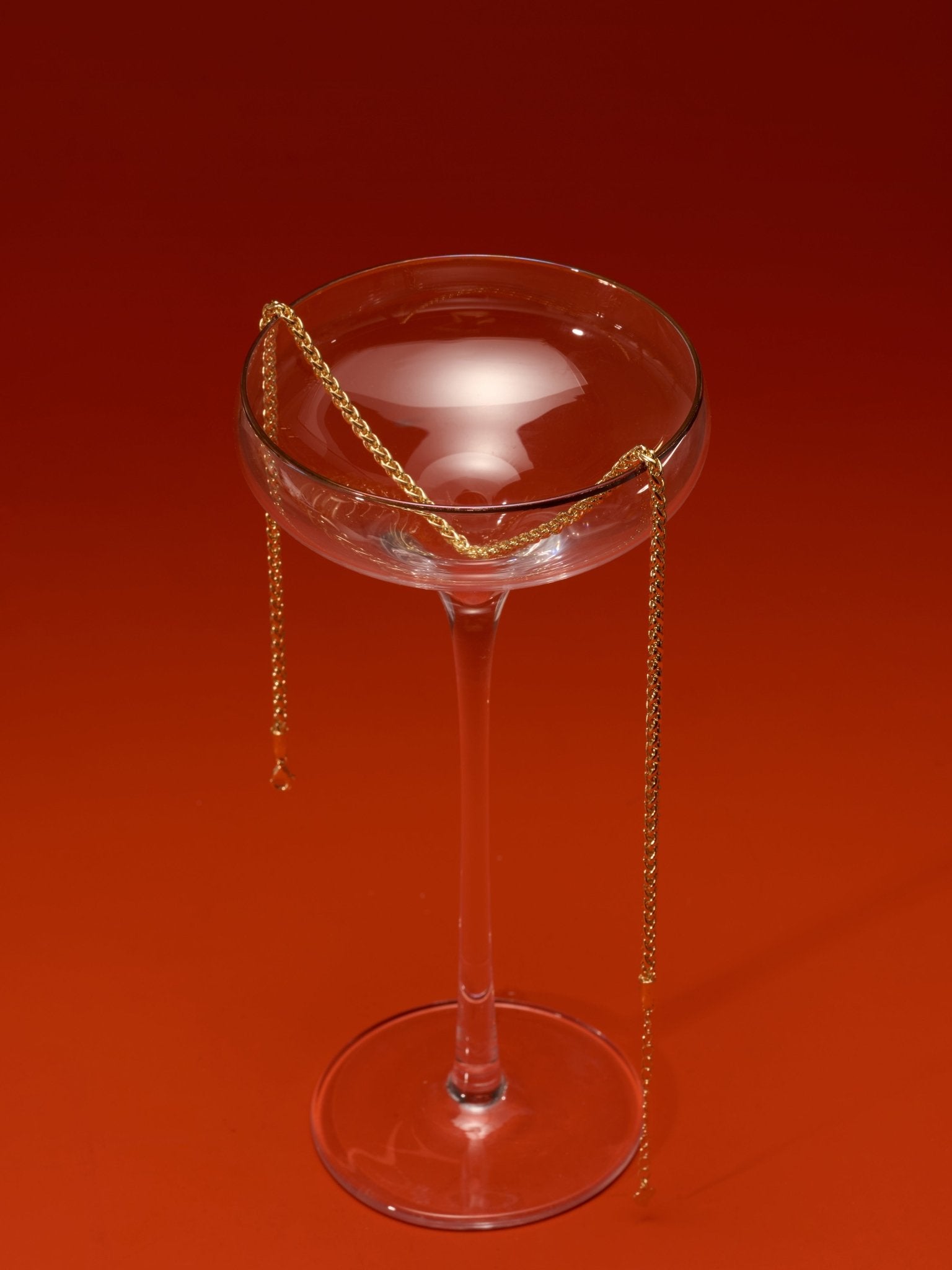 3mm Circle Chain Necklace - CAMELLIA White Gold