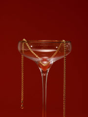 3mm Circle Chain Necklace - CAMELLIA Gold